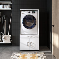 mobile per lavatrice, sottotelaio per lavatrice, sottotelaio per lavatrice, mobile per lavatrice, sottotelaio per lavatrice, porta lavatrice, mobile per lavatrice, mobile per lavatrice, supporto per lavatrice, sopratelaio per lavatrice, mobile contenitore, con molto spazio, bianco, rovere nero, mobile da bagno