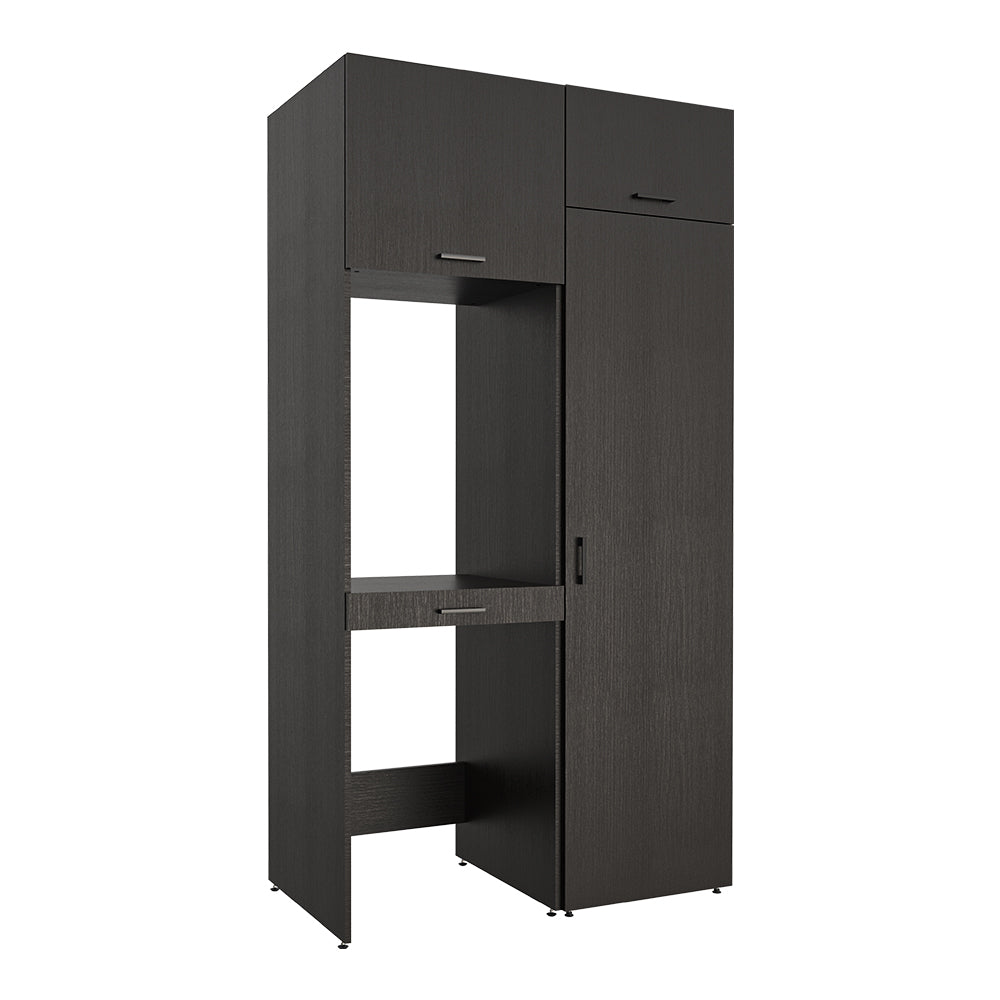 ROOMART, Schrankwand, droger op wasmachine, 127 cm breed, wasktoren ROOMART, Schrankwand, droger op wasmachine, 127 cm breed, wasktoren