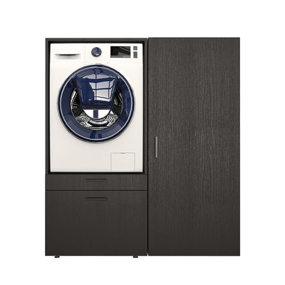 Roomart Waschmaschinenschrank SERIE 2, 127 cm, mit Mehrzweckschrank, in 2 Farben